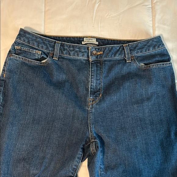 L.L. Bean Denim - L.L. Bean Jeans Women’s Size 18 Petite Blue Classic Fit